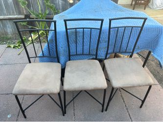Set of 3 chairs, good condition, ready for new home - OBO