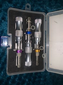 3- Piece Tubular Lock Pick Set