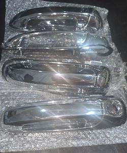 New Chrome Metal Door Handles