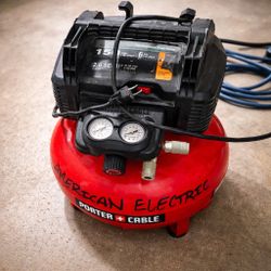Porter-Cable Pancake Air Compressor – 6 Gallon, 150 PSI