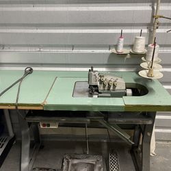 5 thread Industrial Overlock Willcox & Gibbs Sewing Machine 5 thread