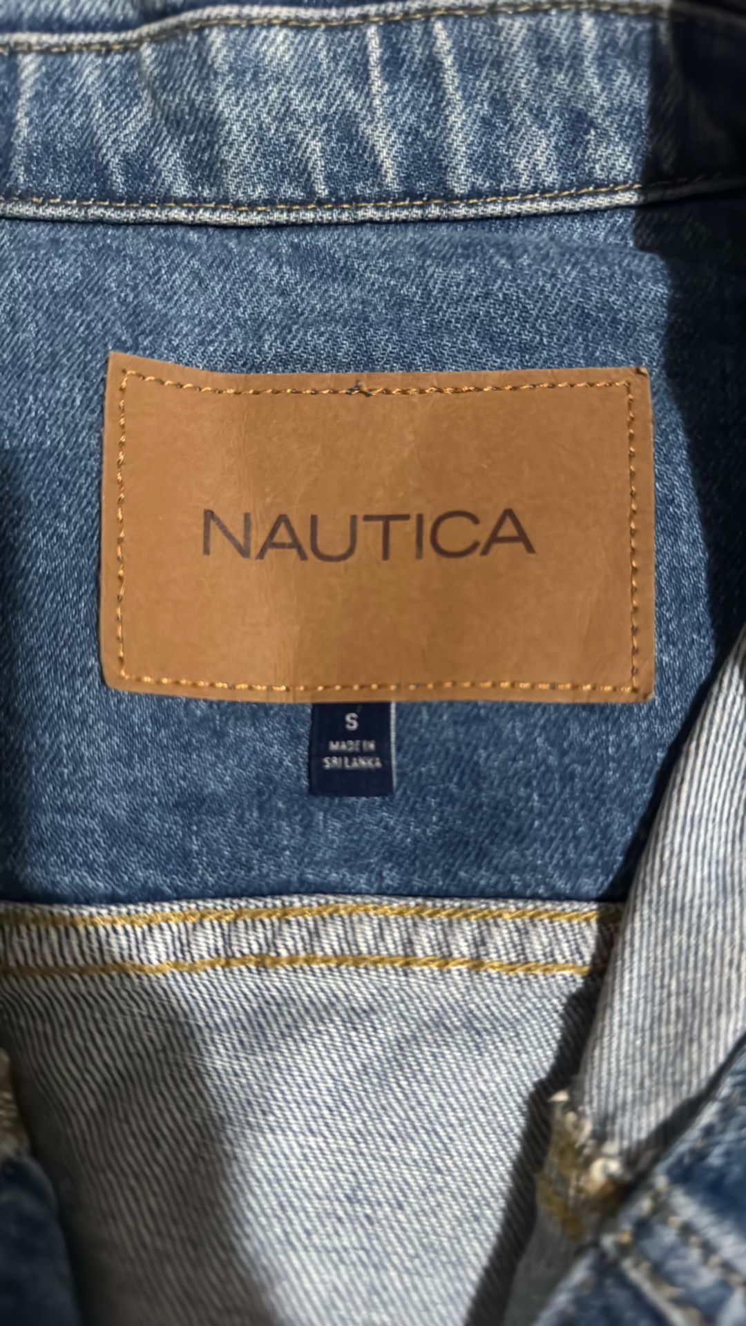 NĂ¡utica Mens Jean Jacket
