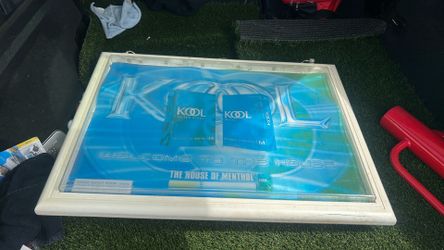 Kool Cigarette light up Sign
