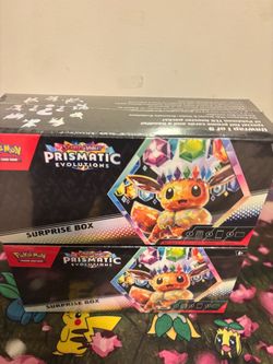 Pokémon Scarlet & Violet Prismatic Evolutions Surprise Box