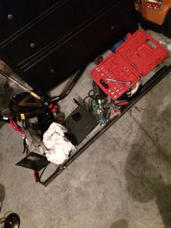 Garage door parts. Rails. Openers. Chain