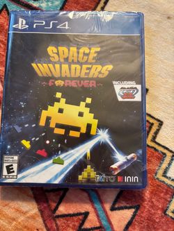 Space Invaders Forever PS4 Game NEVER OPENED