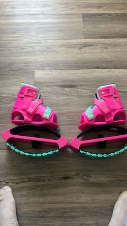 Kangoo Jumps Rebound Boots Pink Teal