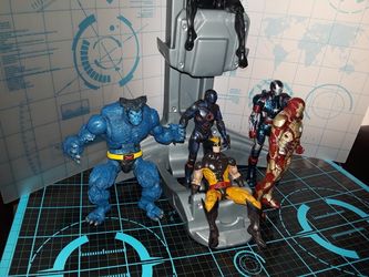 Marvel display (diorama) for action figures