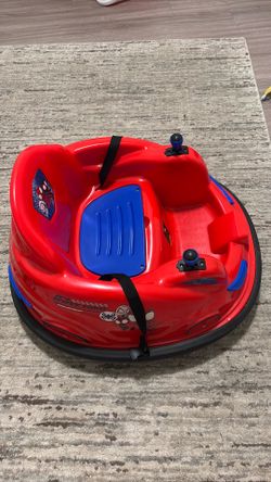 spider man bumper car