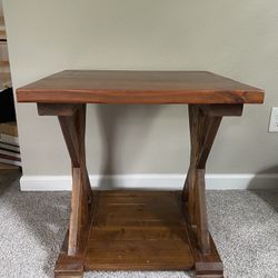 Wooden End Table / Night Stand
