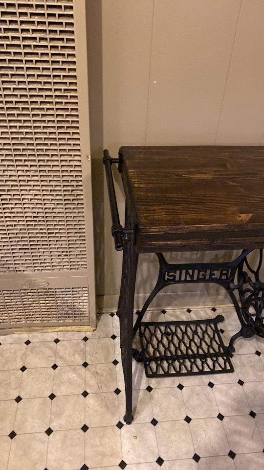 1929 Singer Sewing Butcher Block 