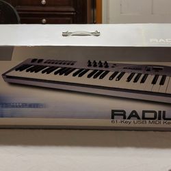 Radium M-Audio 61-Key USB MIDI Keyboard Controller