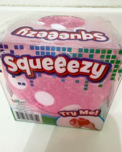 Squeeezy Pink Squishy Stress Toy