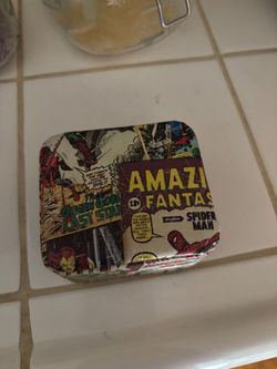 Marvel Captain America and Spiderman cufflinks