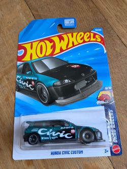 Hot Wheels Honda Civic Custom F Case 2026  159/250  Drag Racers 8/10