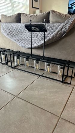 2 Bird cage ceiling light fixtures
