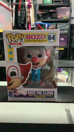 Funko pop! Bozo the clown #64 world‘s, most famous clown vinyl figure