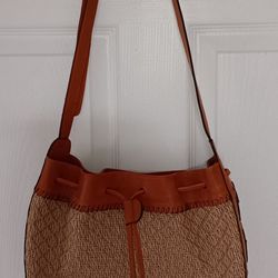 NEW  Silvia Fernandez made in Brazil leather purse pocketbook handbag $25 FIRM
