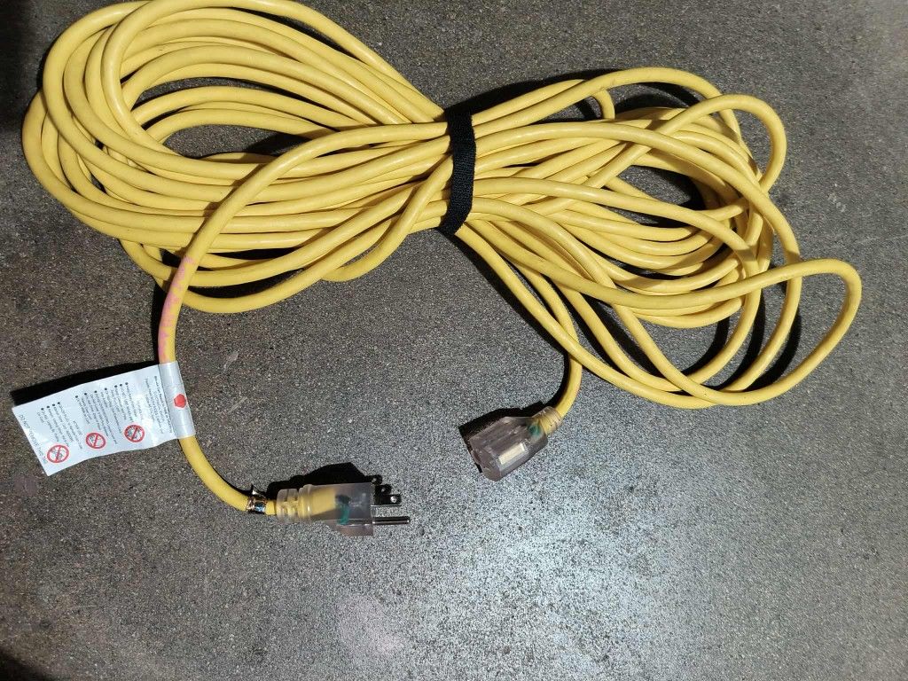 50 Ft Extensión Cord, 16 Gauge