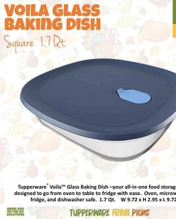 Tupperware Vidrio 