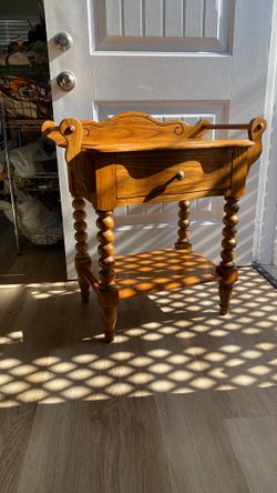 Wash Table Oak 