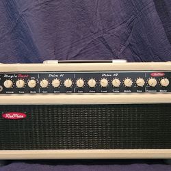 Red plate Magicdust duo amp and speaker 