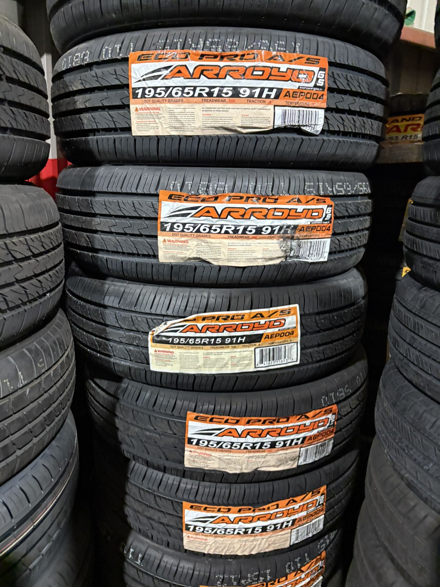 195/65r15 All 4 New Tires And Wheel Alignment!