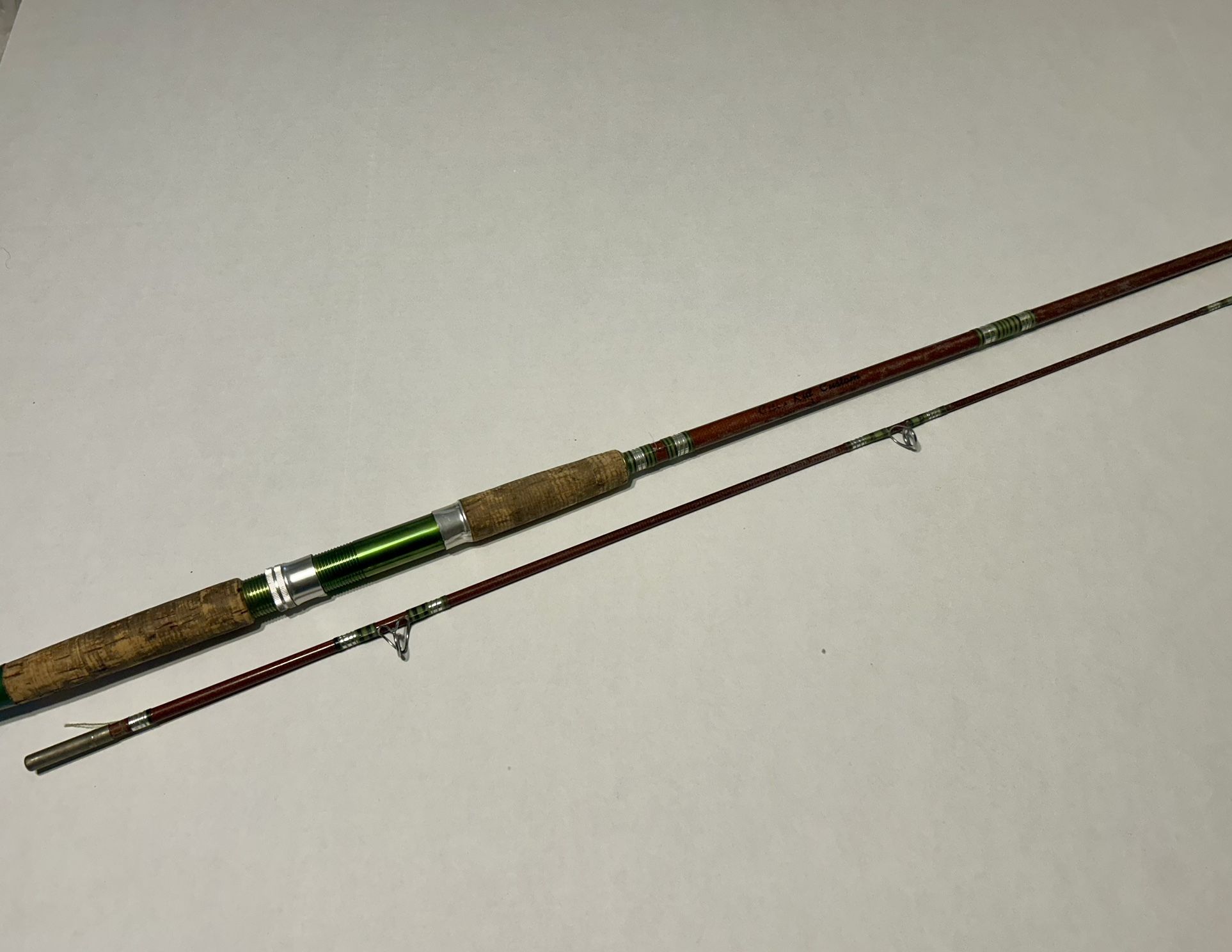 Vintage Cisco Kid Custom Fishing Pole Rare Fast Taper