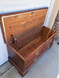 Cedar trunk