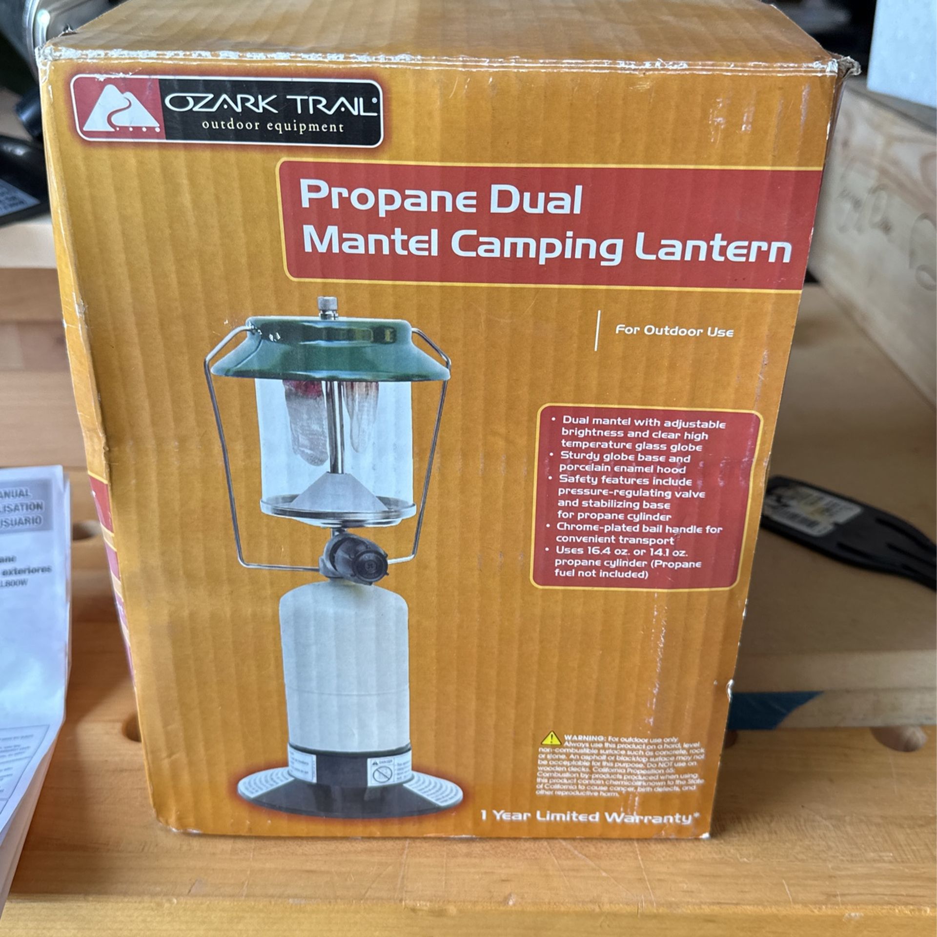 Ozark Trail Propane Lantern