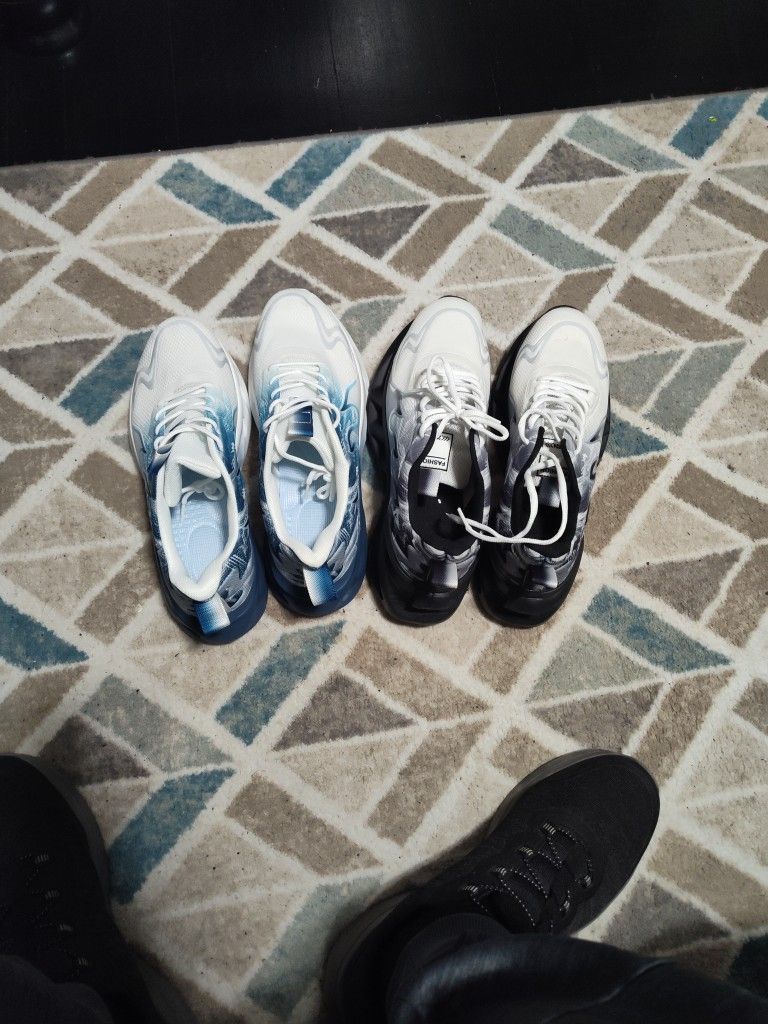 (2) Pair Of Brand New Size 12 Mens Sneakers For 90.00