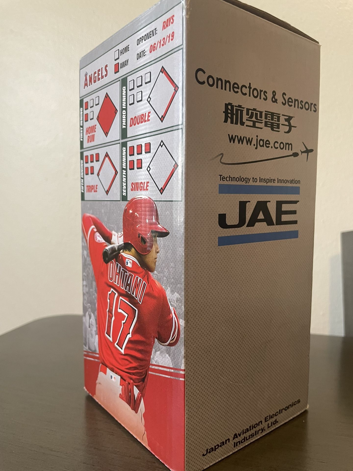 Shohei Ohtani 2019 Anaheim Angels Cycle Bobble head