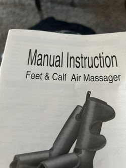 Aqua pro Feet And Calf Air Massager With Remote 