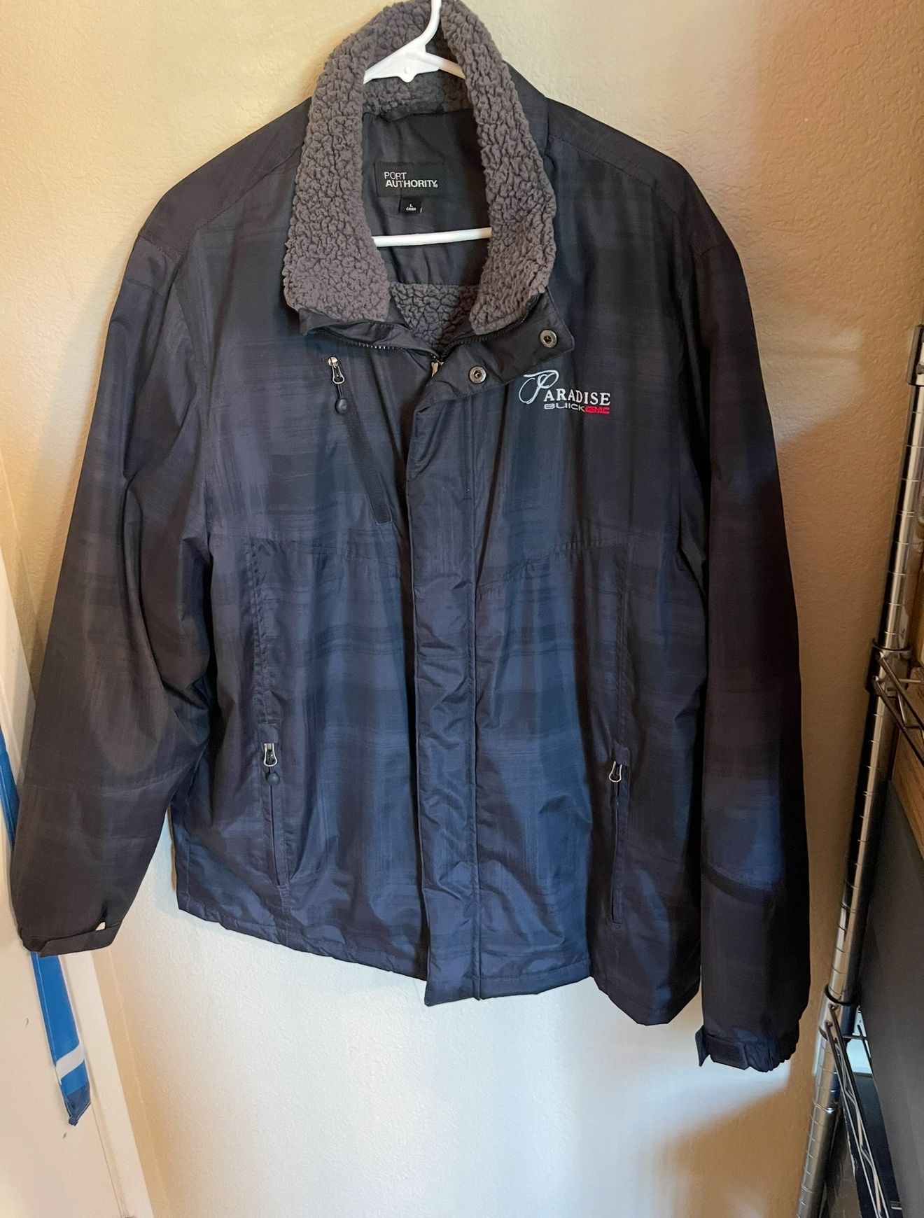 Paradise Buick GMC Black Team Windbreaker Jacket Size: Large (Port Authority)