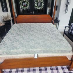 King Mattress And Boxspring Set