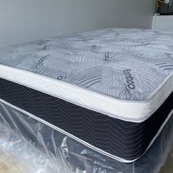 Cal King Euro Bamboo Orthopedic Pillow Top!!