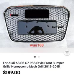 AUDI RS6 C7 Front Grill (2012-2015)