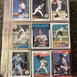 OREL HERSHISER Baseball Cards (SEE OTHER LISTINGS)