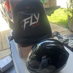 Motorcycle Helmet/Motorcycle Backpack 