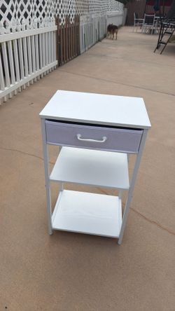 White small night stand