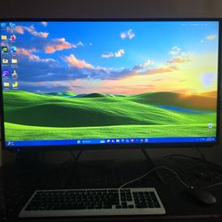 Complete Workstation/ Entry Gaming HP Envy PC With 32" Monitor