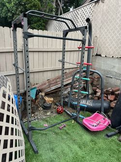 Power rack with Pull up bar