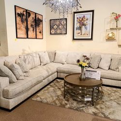 Deep Seating Sectional In Stock For Immediate Delivery 