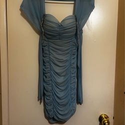 Light blue dress