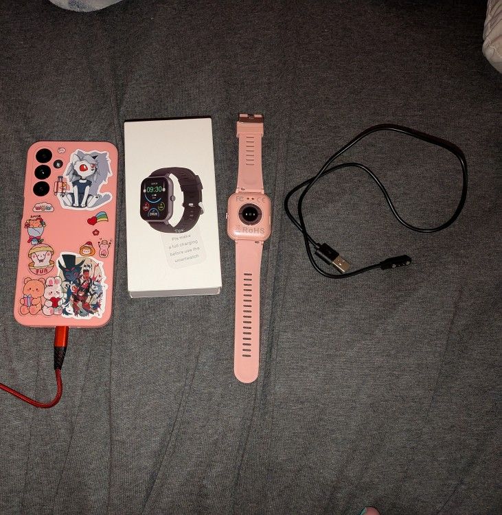 Samsung Galaxy A16 And A Cheap Smartwatch
