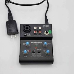 Pyle 2-Channel Audio Mixer