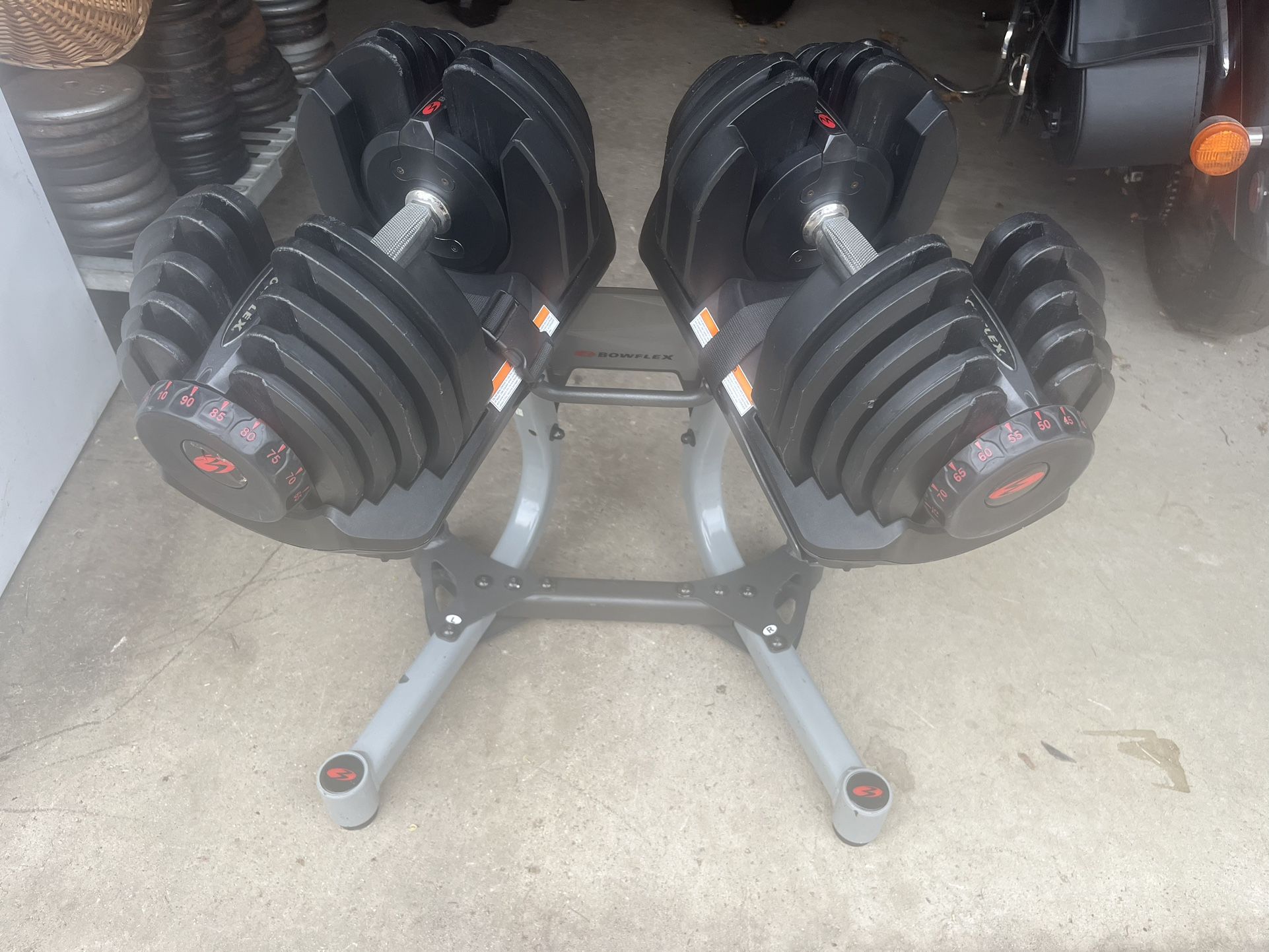 Bowflex 1090’s, Stand, & Bench Only $745!