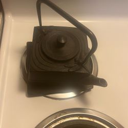 vintage Cast-iron Tea kettle