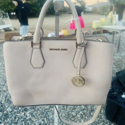 Michael Kors Baby Pink Camille Satchel Bag 