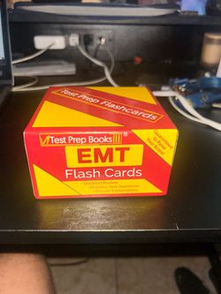 Test Prep Books EMT Flash Cards